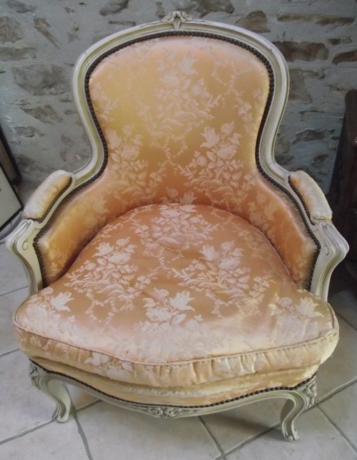 gorgeous vintage french armchair